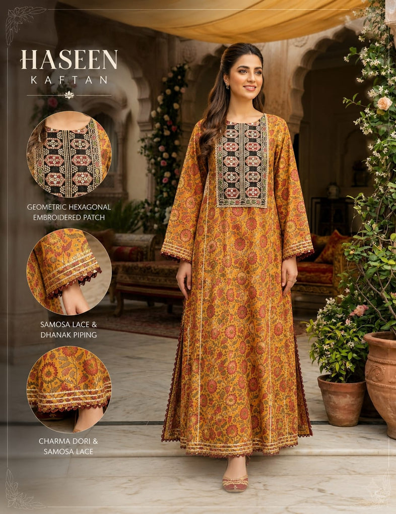 Haseen Kaftan | Elegant Maxi Kaftan