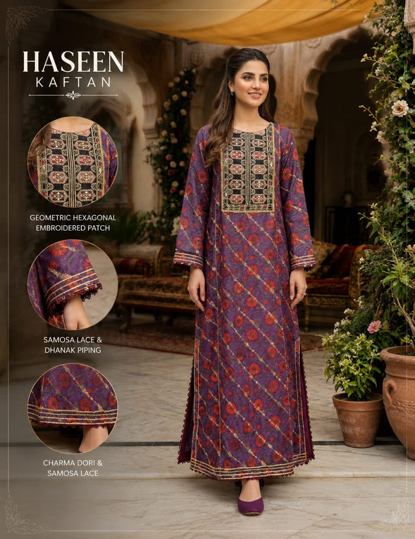 Haseen Kaftan | Elegant Maxi Kaftan
