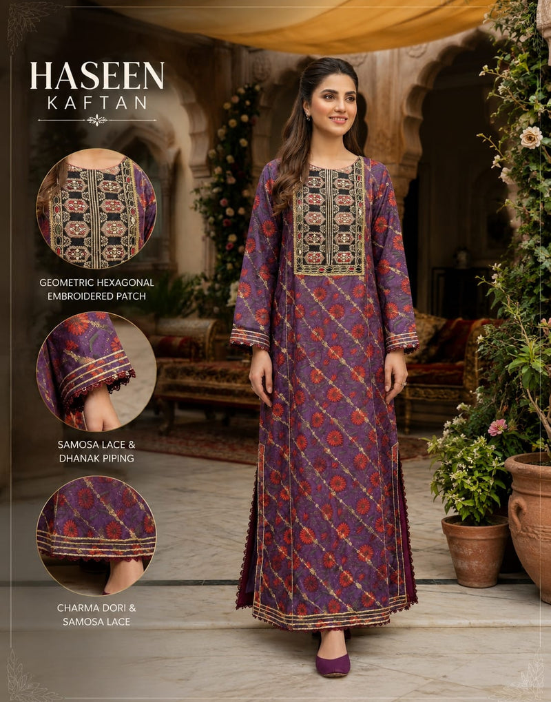 Haseen Kaftan | Elegant Maxi Kaftan